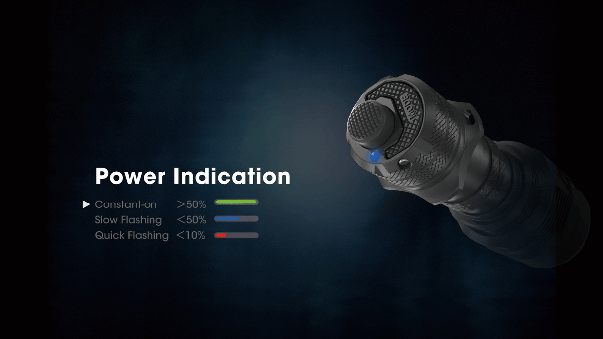 Nitecore TM9K Pro 9900 Lumen Fast Charging USB-C Flashlight