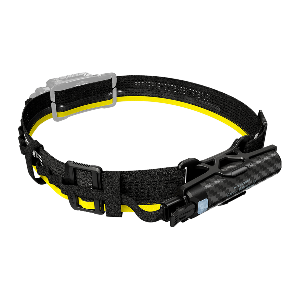 Nitecore HC65 UHE Headlamp with Carbon 6K Runtime Extender Kit