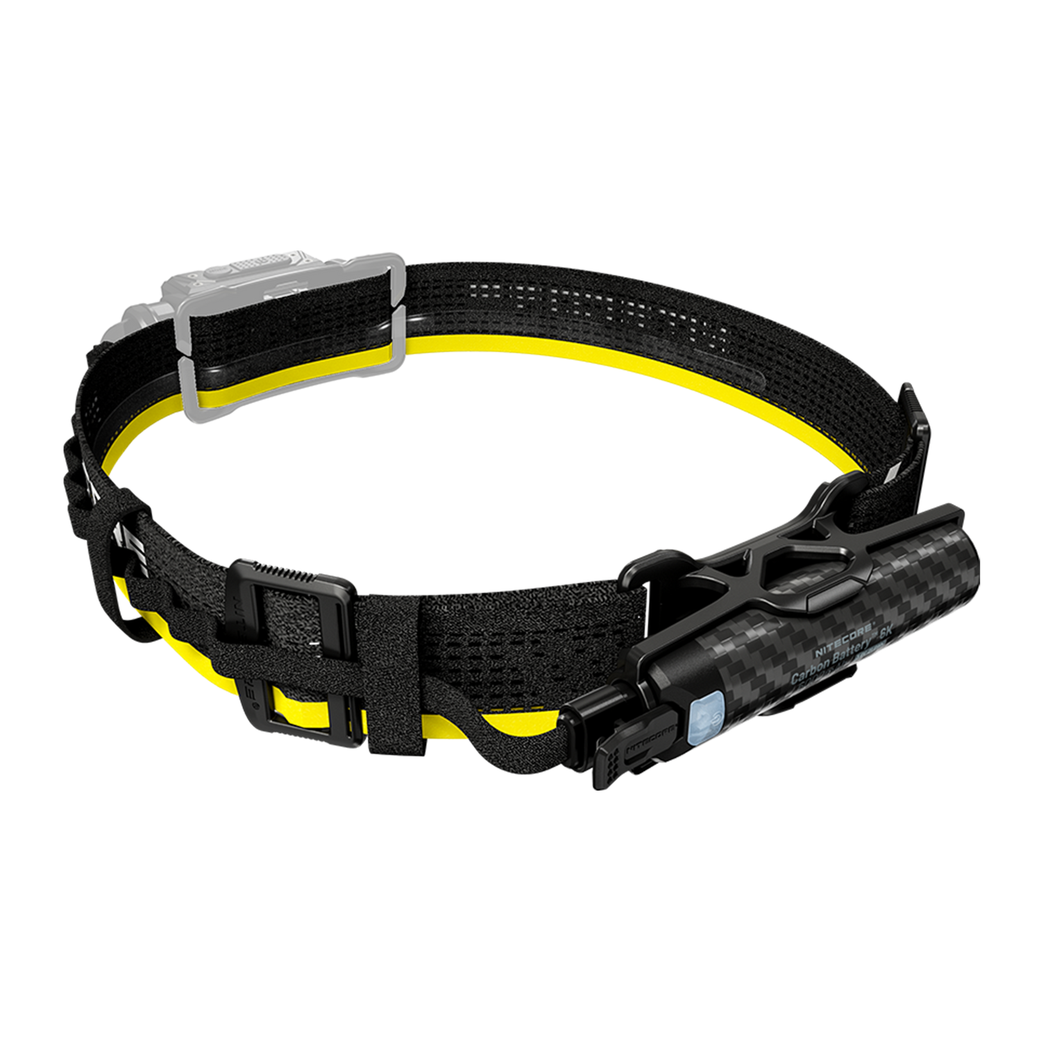 Nitecore HC65 UHE Headlamp with Carbon 6K Runtime Extender Kit