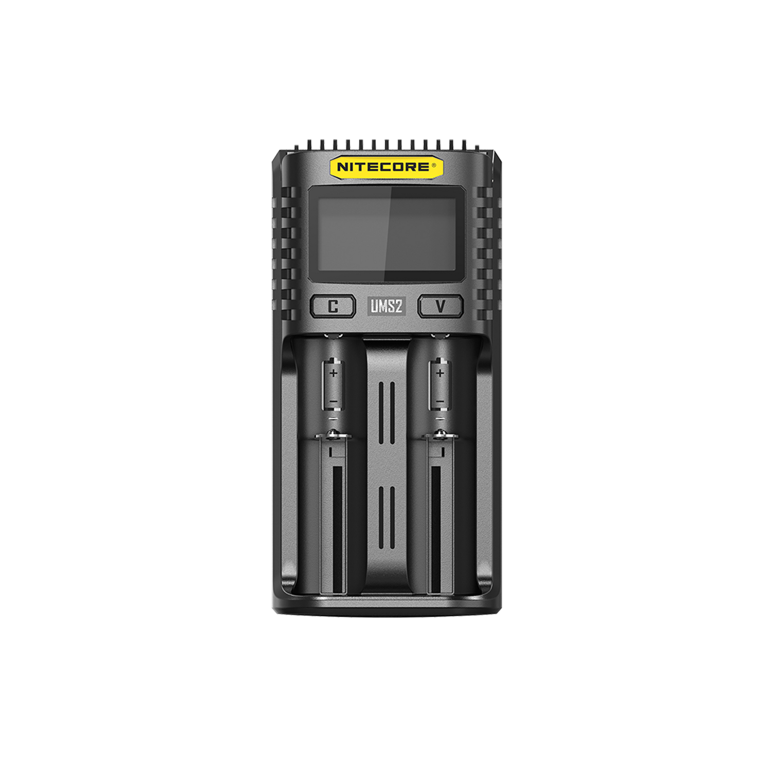 Nitecore UMS2 Dual-Slot USB-C Fast Charger, for 18650, 21700 batteries