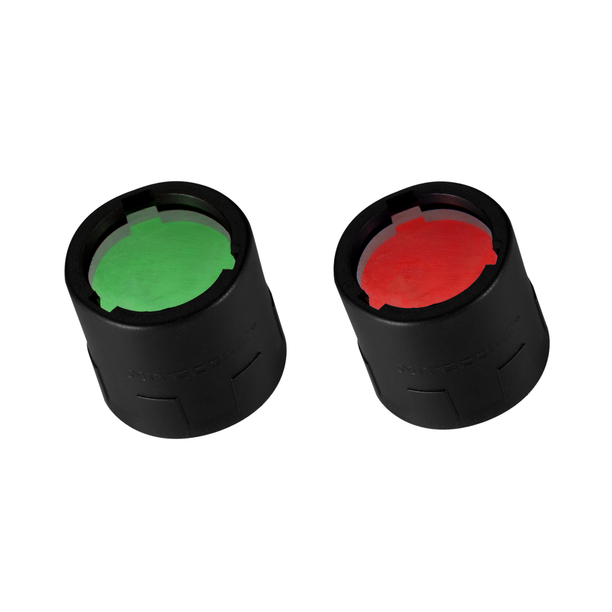 Nitecore 20mm Red and Green Filter (NFR20 and NFG20) for MT2A Pro, and MT1A Pro.
