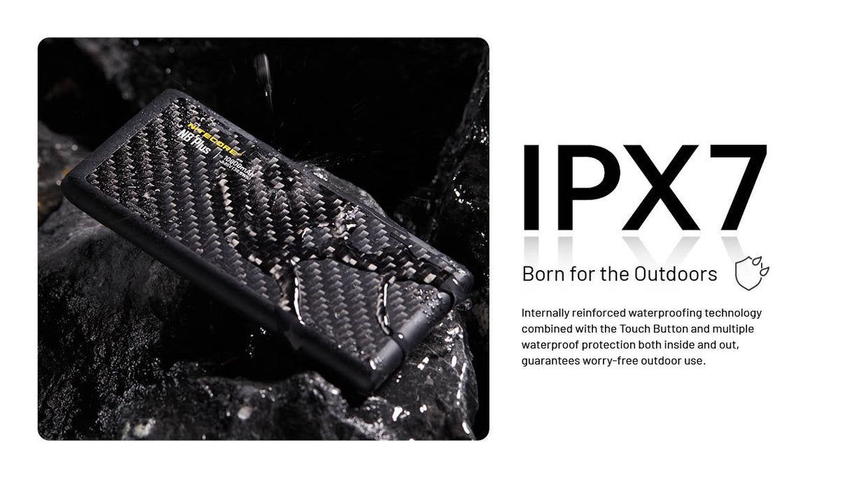 Nitecore NB Plus 10,000mAh Lightweight Power Bank