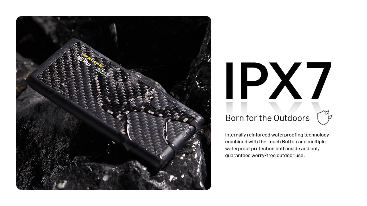 Nitecore NB Plus 10,000mAh Lightweight Power Bank