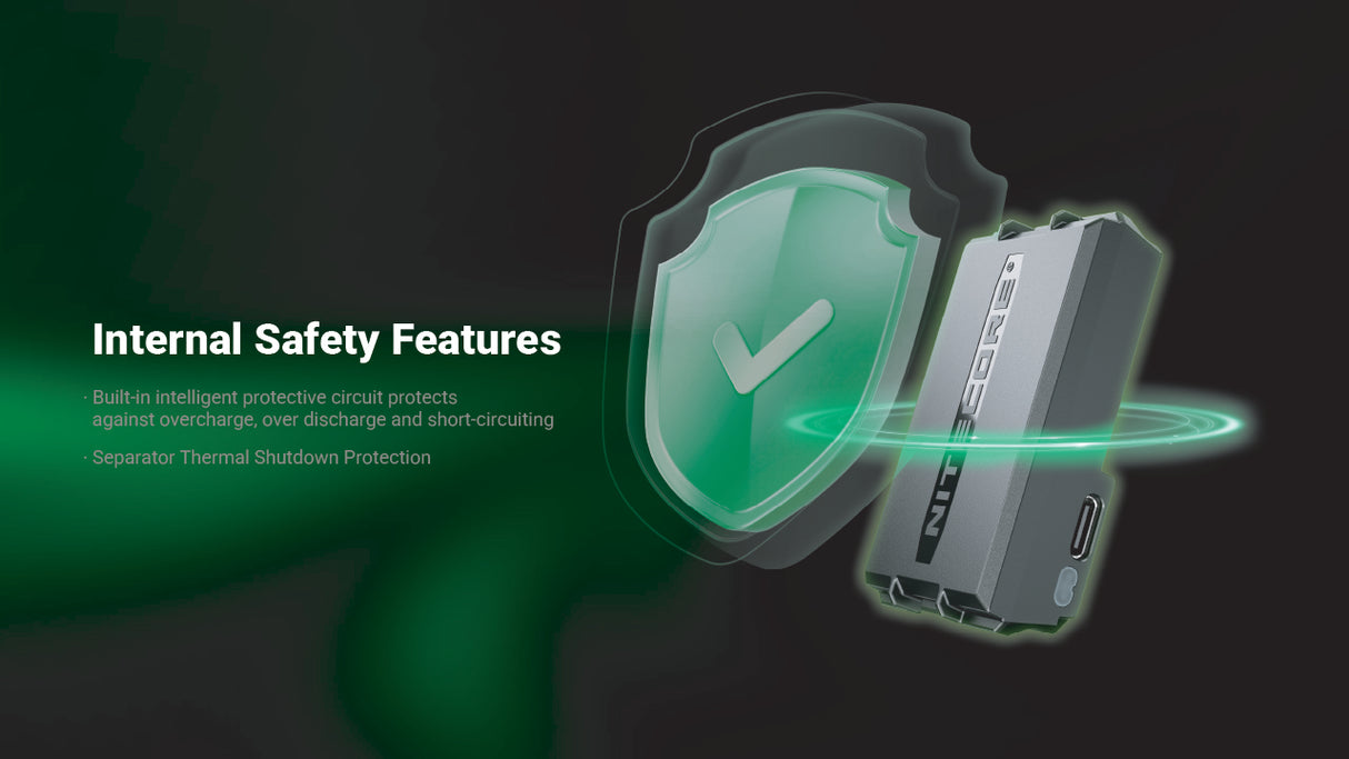 Nitecore HLB2500 All-Weather Battery Pack for HA29 UHE and HA27 UHE