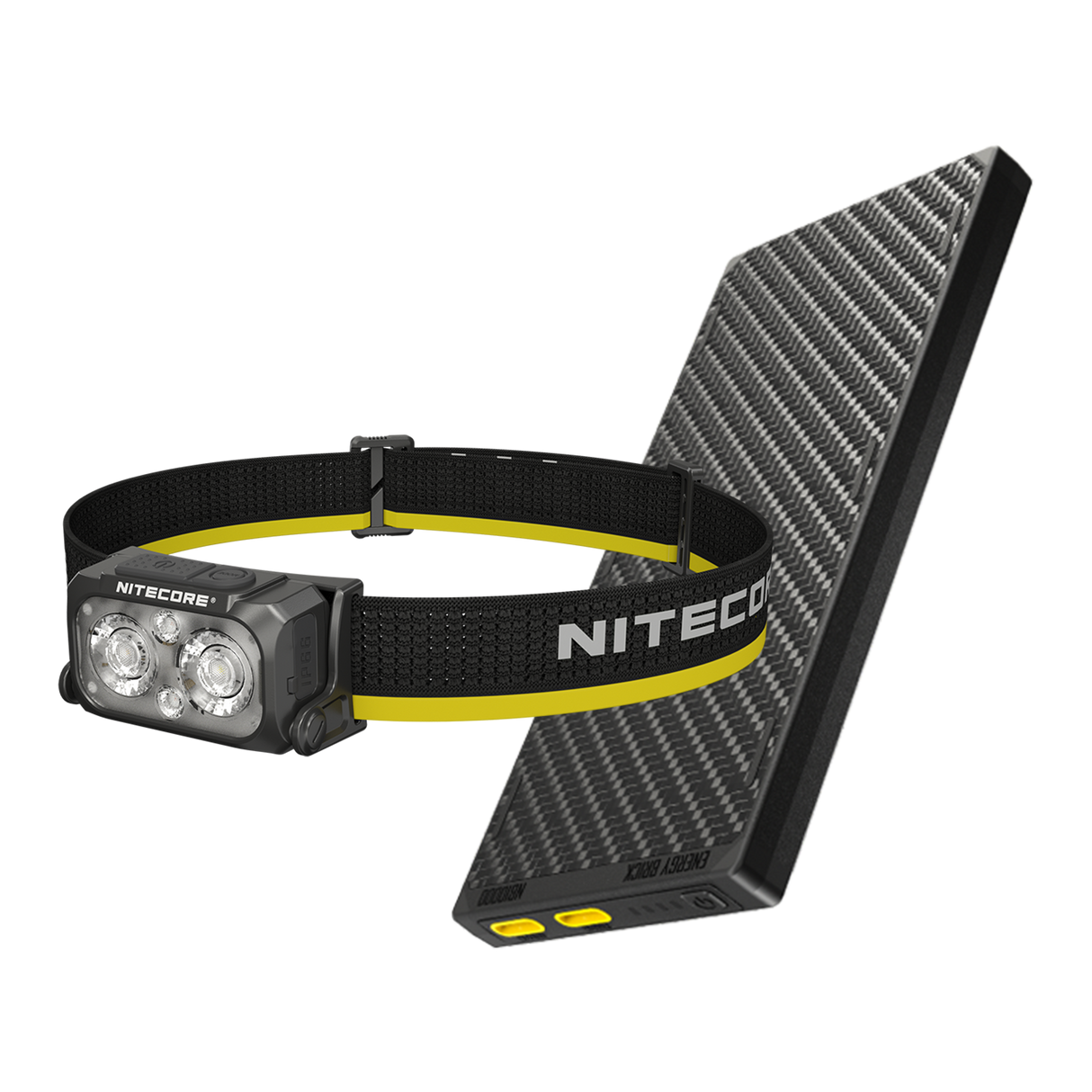 Nitecore NU25 MCT 400 Lumen Multi-Color Temp. Headlamp with NB10000 Gen3 Power Bank Bundle