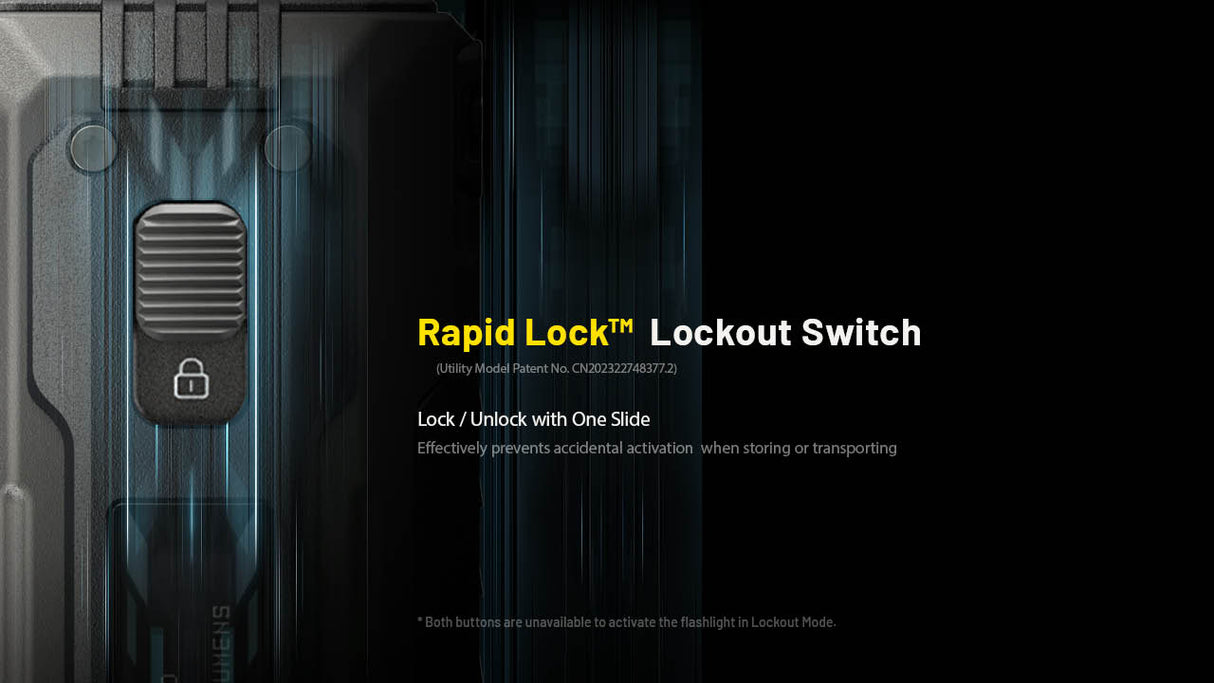 Nitecore EDC37 8000 Lumen USB-C Rechargeable Flat EDC Flashlight