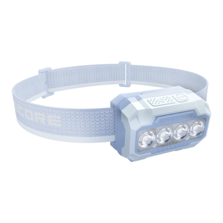 Nitecore HA23 UHE 600 Lumen AAA Camping Headlamp with Multiple Color Temperatures