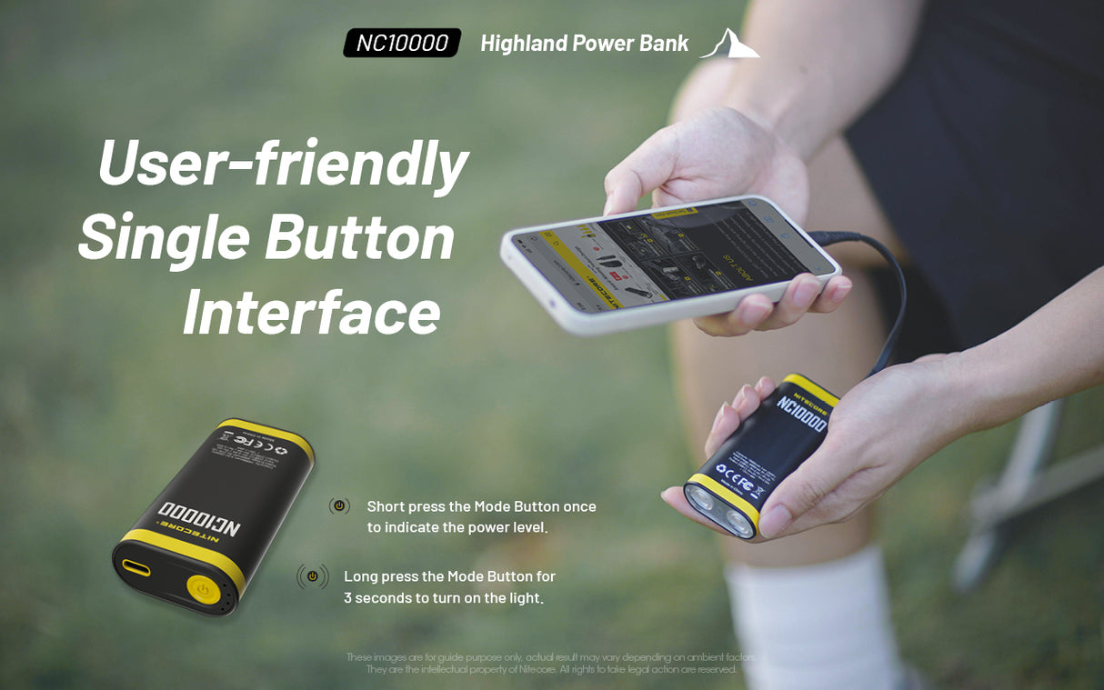 Nitecore NC10000 USB-C QC/PD 10000mAh Outdoor Power Bank