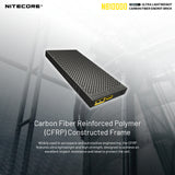 Nitecore NB10000 Silver Gen 2 Quick-Charge USB/USB-C Dual Port 10000mAh Power Bank