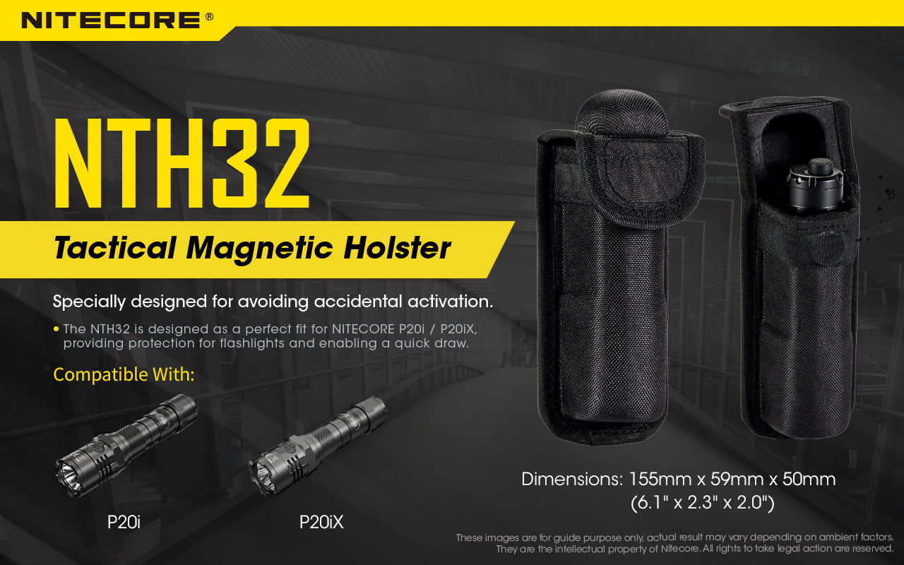 Nitecore NTH32 Hard Shell Flashlight Holster – Nitecore Store