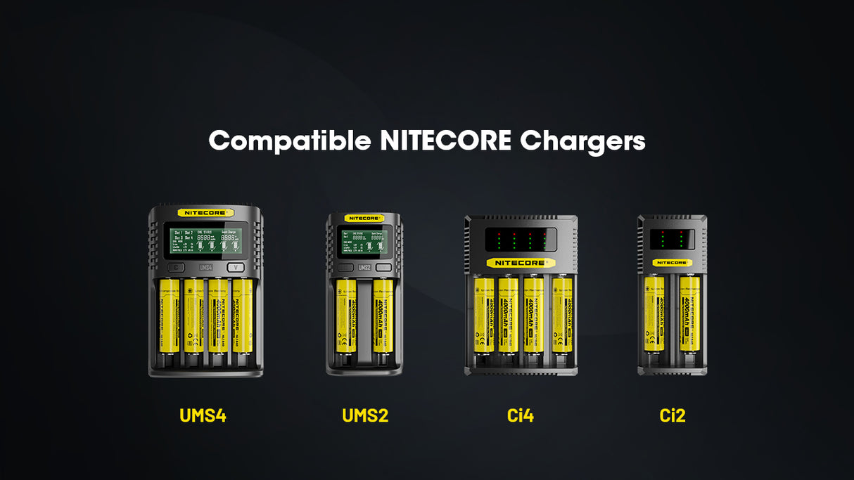 Nitecore NL1840 4000mAh Rechargeable 18650 Battery