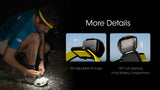 Nitecore UT27 Pro 800 lumen Rechargeable Running Headlamp - Includes Extra HLB-1500 Battery