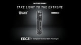 Nitecore EDC31 3500 Lumen USB-C Rechargeable EDC Flashlight