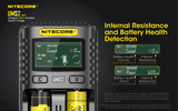 Nitecore UMS2 Dual-Slot USB-C Fast Charger, for 18650, 21700 batteries