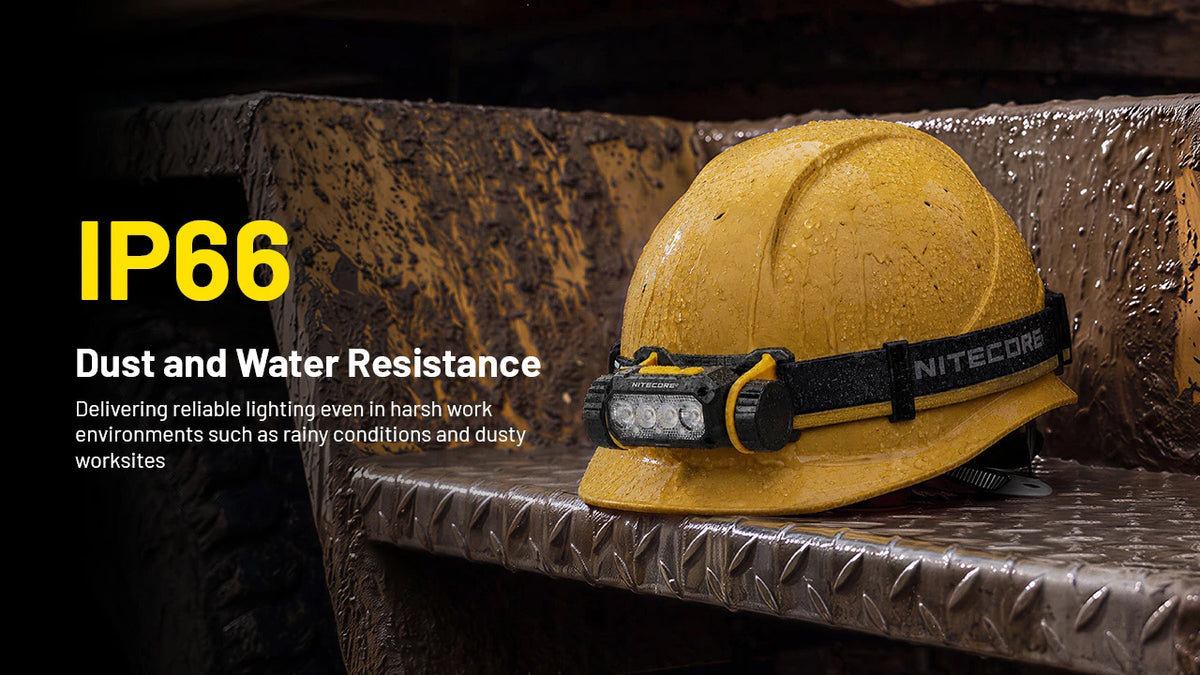 Nitecore NWH20 600 Lumen Rechargeable Zoomable Work Headlamp