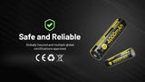 Nitecore NL1840R High-Performance Rechargeable Battery