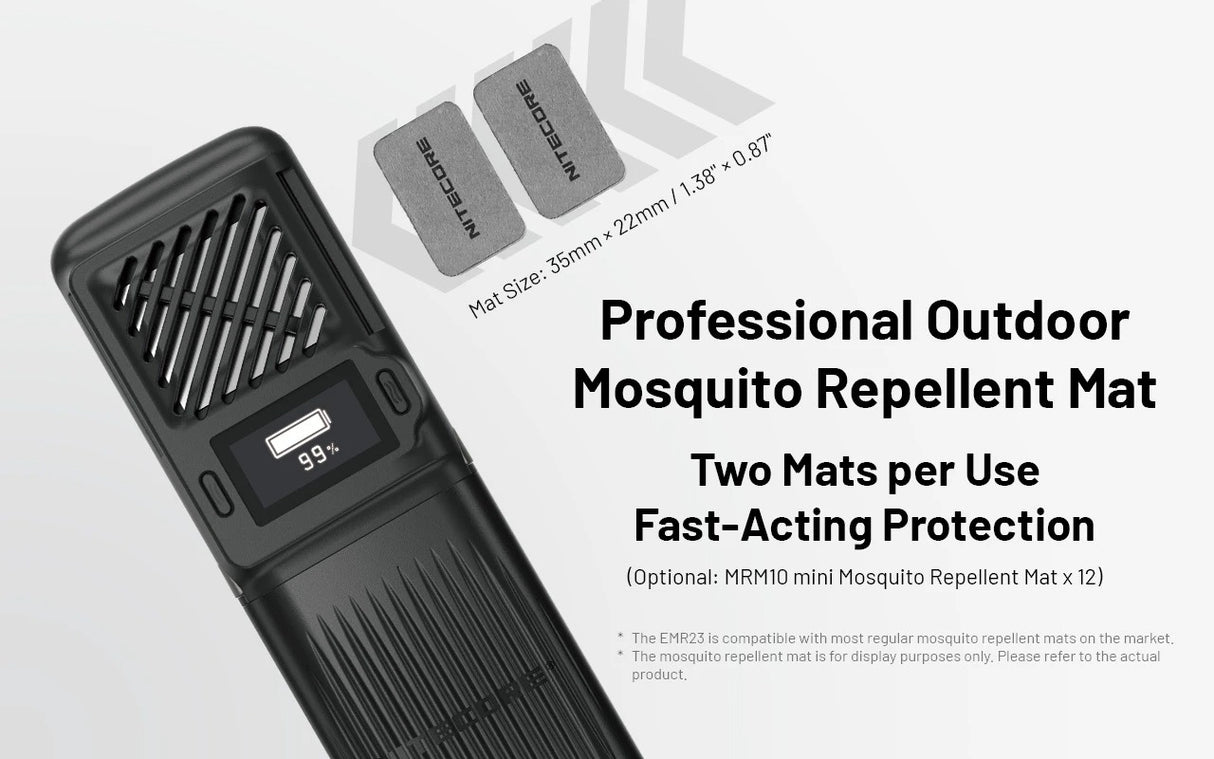 Nitecore EMR23 Rechargeable 2-in-1 Electronic Mosquito Repeller