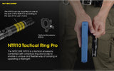 Nitecore NTR10 Tactical Clip-on Ring, for New P12 P22R CI7 etc