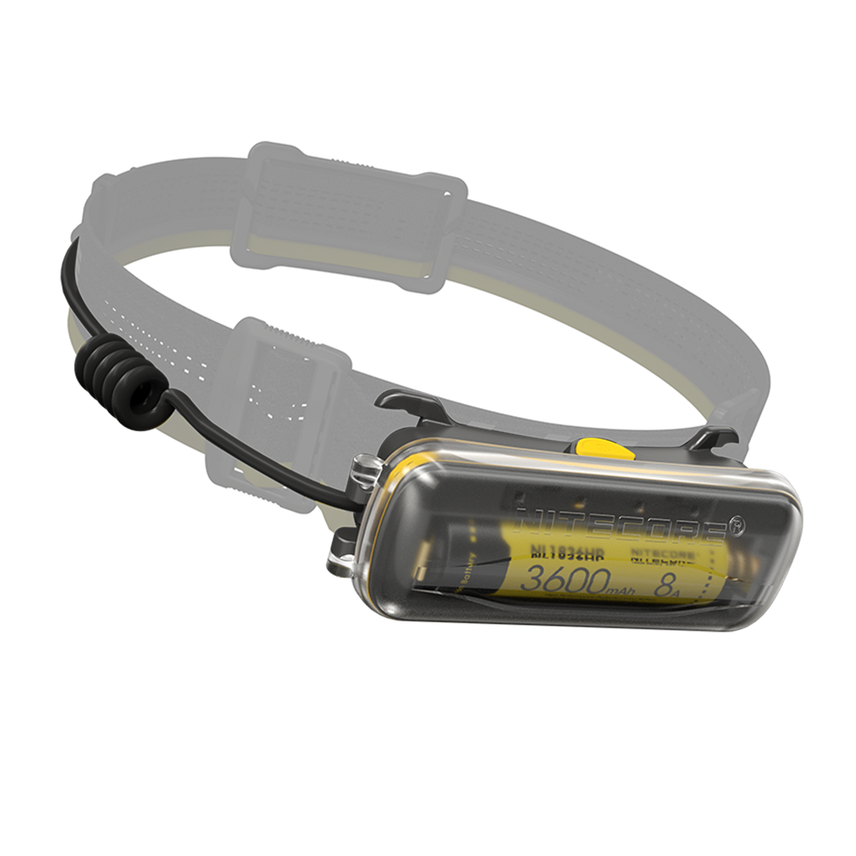 Nitecore Extension Battery Case for NU40, NU43, NU50, NU53, and HC65 UHE Headlamps