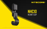 NHC10 Helmet/Hard Hat Clips for HC60 HC70 HC30 NU10 NU20 NU30 Headlamps