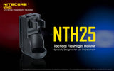 Nitecore NTH25 Rotary Flashlight Holster with Adjustable Belt Clip, for P20i, P20iX, P10i, P20iX - Used