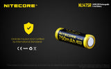 Nitecore NL1475R 750mAh USB Rechargeable 14500 Battery