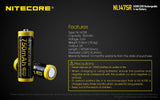 Nitecore NL1475R 750mAh USB Rechargeable 14500 Battery