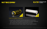 Nitecore NL1475R 750mAh USB Rechargeable 14500 Battery