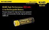 Nitecore NL1485 850mAh Rechargeable 14500 Battery