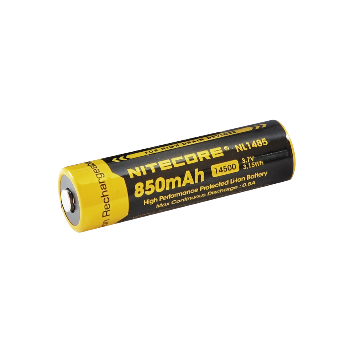 Nitecore NL1485 850mAh Rechargeable 14500 Battery