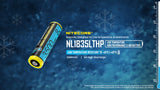 Nitecore NL1835LTHP Cold Weather Low Temperature High Performance 18650 Battery