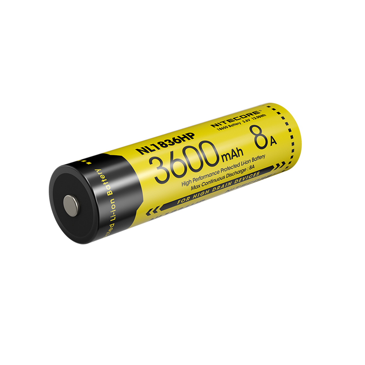 Nitecore NL1836HP 3600mAh Rechargeable 18650 Battery