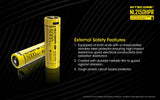 Nitecore NL2150HPR 5000mAh USB-C Rechargeable 21700 Battery, High Performance