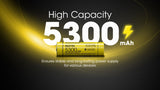 Nitecore NL2153 5300mAh Rechargeable 21700 Battery