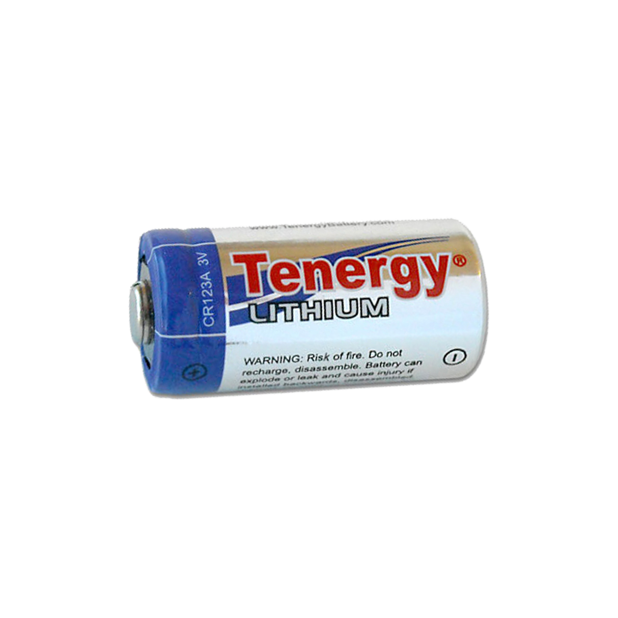 Tenergy 1300mAH CR123A Lithium Battery