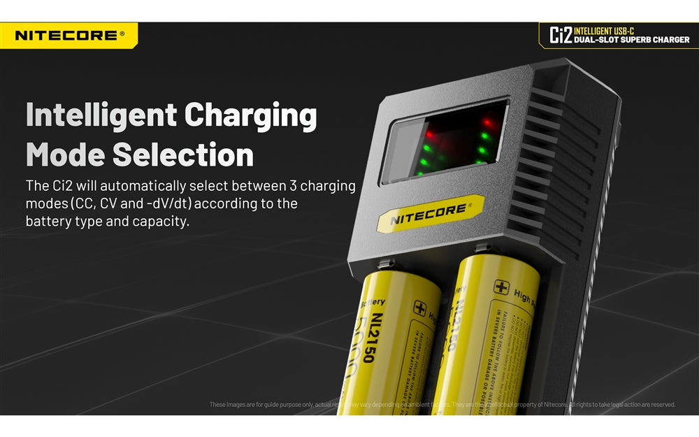 Nitecore Ci2 Dual Slot Universal Battery Charger