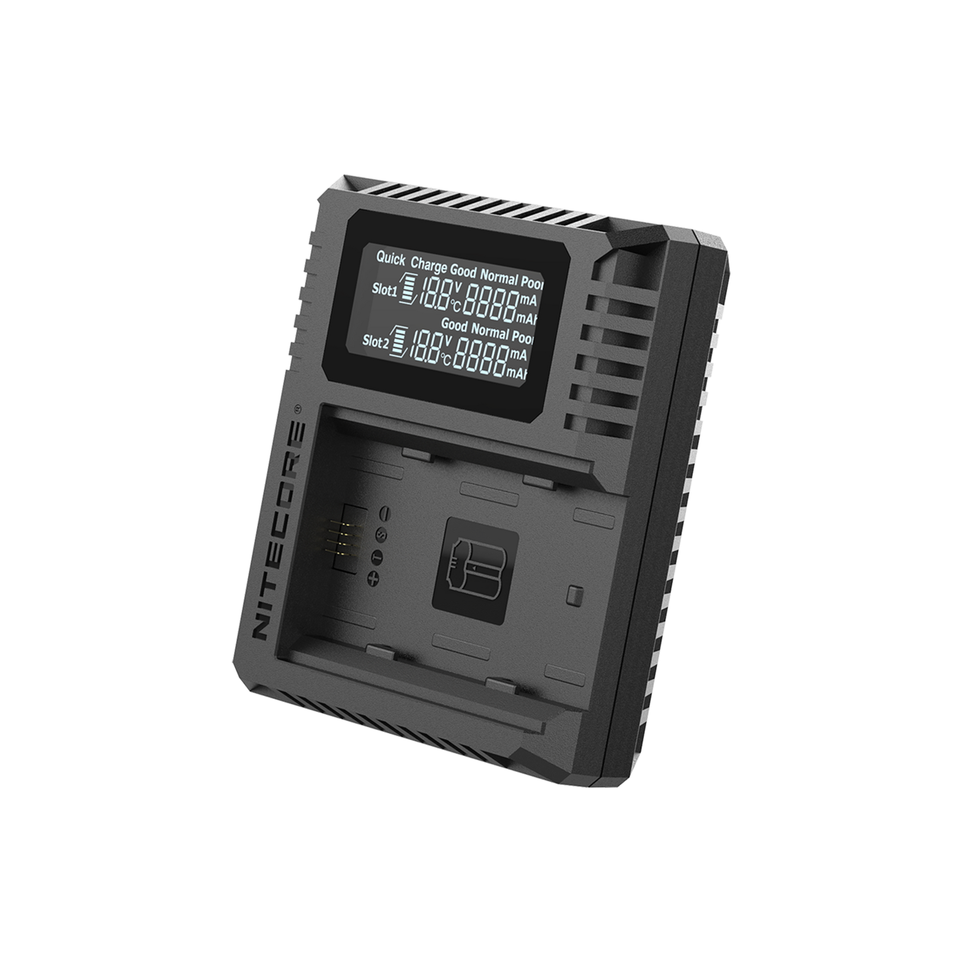 FX3 2 Slot USB C QC Camera Battery Charger Fujifilm X T4