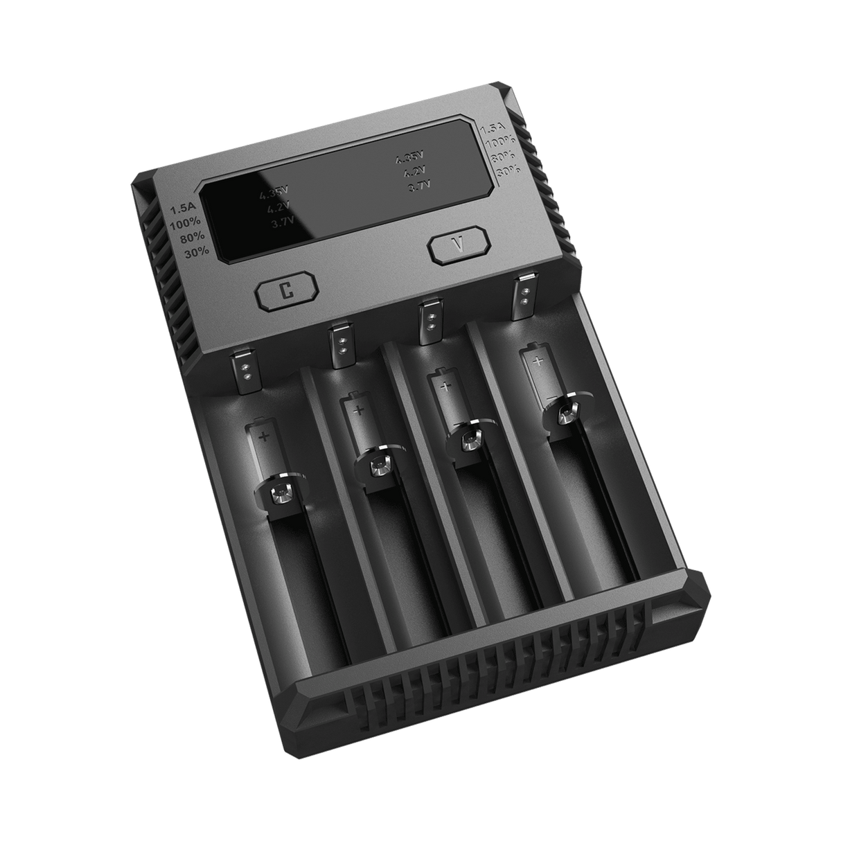 NiteCore New i4 4 Channel Universal Charger, for 18650, 16340 etc