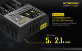 Nitecore SC4 4-Slot Fast Universal Charger for 18650 17650 17670, RCR123A 16340 14500 AA AAA C D