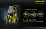 Nitecore SC4 4-Slot Fast Universal Charger for 18650 17650 17670, RCR123A 16340 14500 AA AAA C D