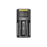 Nitecore UMS2 Dual-Slot USB Fast Charger, for 18650, 21700 batteries