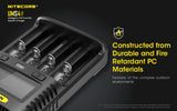 Nitecore UMS4 USB Four-Slot USB Fast Charger, for 18650, 21700 Batteries