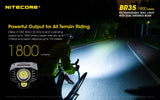 Nitecore BR35 1800 Lumen USB-C Rechargeable Bike Light