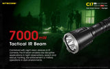 Nitecore CI7 2500 Lumen Infrared Flashlight with IR Illuminator