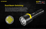 Nitecore CI7 2500 Lumen Infrared Flashlight with IR Illuminator