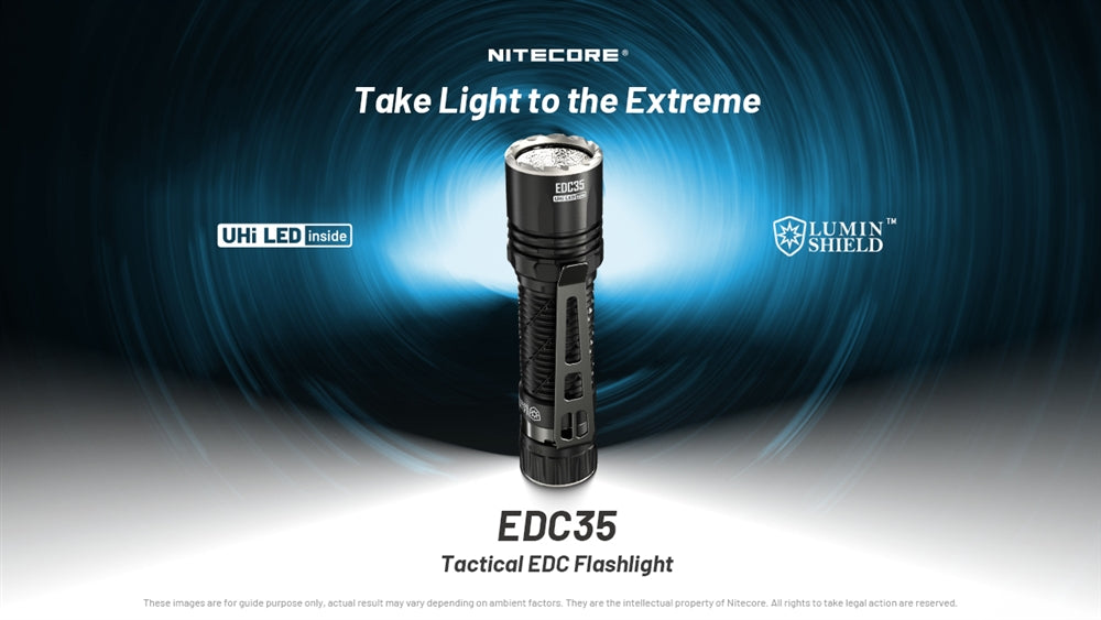 Nitecore EDC35 5000 Lumen Rechargeable EDC Flashlight