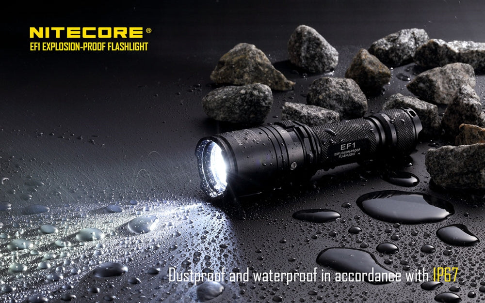 Nitecore EF1 830 Lumen Accredited Safe LED Flashlight