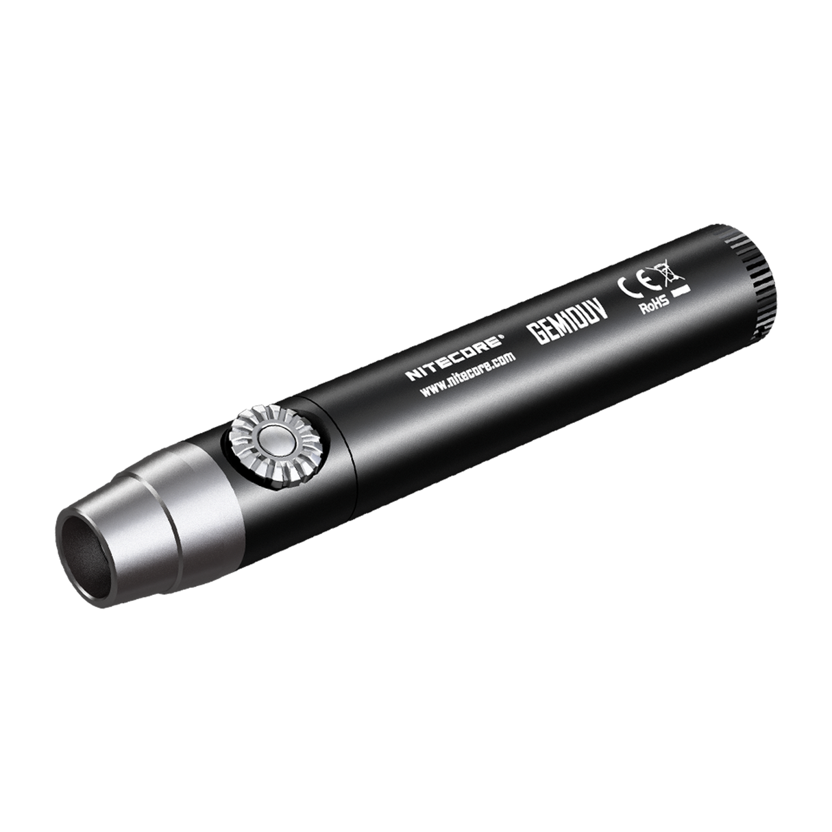 Nitecore GEM10UV UV LED Flashlight, Infinitely Adjustable Brightness for Gem Identification