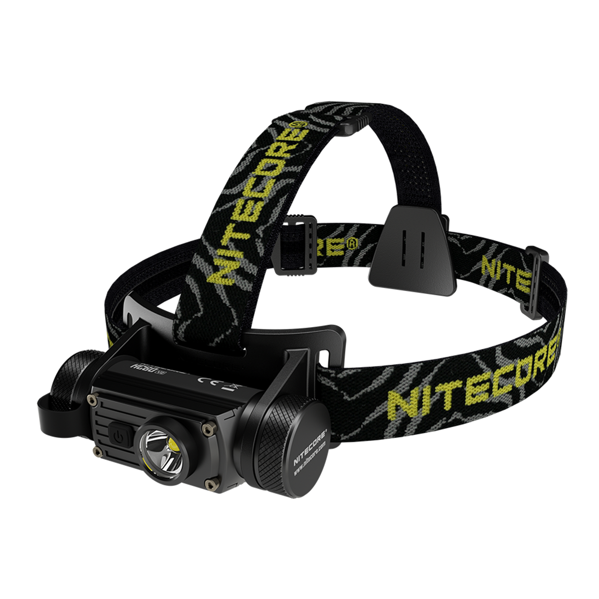 Nitecore HC60 v2 1200 Lumen USB-C Rechargeable Headlamp with 3400mAh 18650 Rechargable Battery (Cool White or Neutral White)