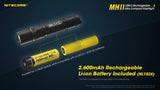 Nitecore MH11 1000 Lumen USB-C Rechargeable Flashlight